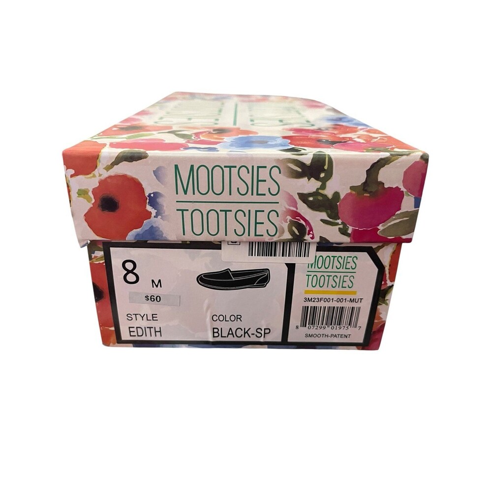 Mootsies Tootsies Edith Moc Toe Loafers Slip On Cushioned Black 8 - Picture 7 of 7